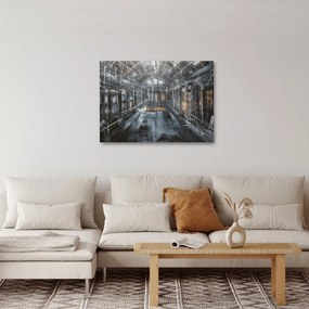 Egy régi épület belsejének képe (70x50 cm)
