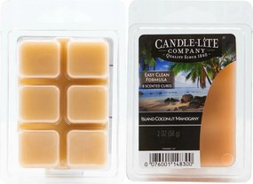 Island Coconut Mahogany illatviasz Candle-lite