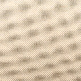 vidaXL 2 db krémszínű szövet bárszék