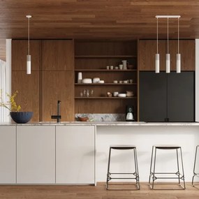 Sollux SL.0647 - BORGIO 1xGU10/40W/230V beton/fém fehér függeszték