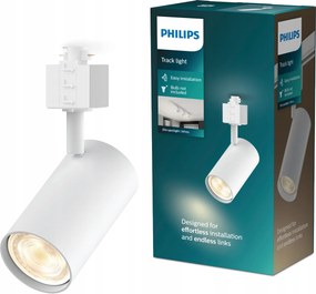 Sínre szerelhető spotlámpa Led sínre GU10 EasyLink Zilo Philips
