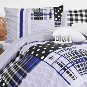 EMI Art pamut ágyneműhuzat, A standard egyszemélyes ágy szett tartalma: 1x 140x200 + 1x 70x90