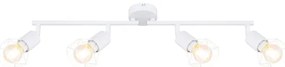 Globo 54802W-4 - Spotlámpa XARA 4xE14/40W/230V