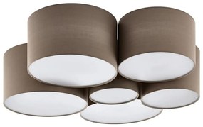 Eglo 98409 - Mennyezeti lámpa PASTORE 6xE27/40W/230V