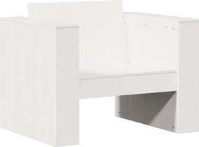 vidaXL fehér tömör fenyőfa kerti kanapé 79 x 60 x 62 cm