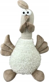 Ülő tyúk plüss dekoráció Húsvét díszek 34,5 cm