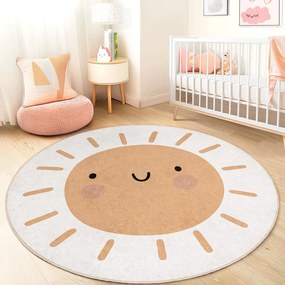 Mosható gyerek szőnyeg ø120 cm Sunny World – Mila Home