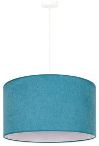 Duolla - Csillár zsinóron BRISTOL 1xE27/40W/230V átm. 45 cm türkiz