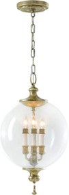 ELSTEAD FE-ARGENTO-P ARGENTO Klasszikus Függesztett Lámpa Antik Ezüst E14 IP20