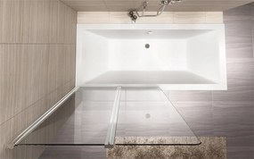 Fürdőkádparaván Rea Agat-2 100 cm