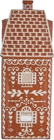 GINGERBREAD kerámia mézeskalács ház 30 cm