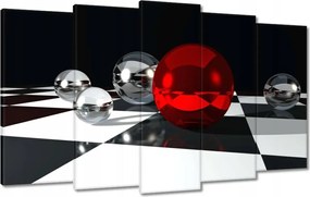 Festmények 100x60 Golyók a rácson