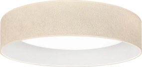 Brilagi - VELVET VARI LED mennyezeti lámpatest, 24W/230V, CCT, átm. 45 cm, krémszínű