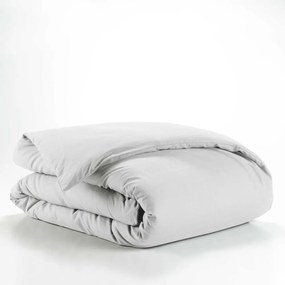 Fehér egyszemélyes pamut ágyneműhuzat 140x200 cm Lina – douceur d'intérieur