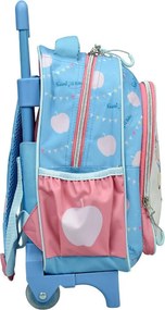 Disney Hercegnők Snow White gurulós ovis hátizsák, táska 30 cm