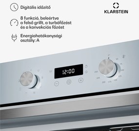 Klarstein SpaceSmart Kompakt beépített sütő