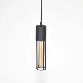 Csillár zsinóron MELODY 2xE27/15W/230V fekete