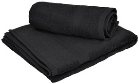 CLARYSSE ELEGANCE kéztörlő 60x110 cm antracit, 100% pamut
