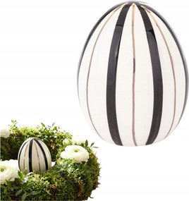 Kerámia Tojás 7 CM Húsvéti Kerámia Figura Ajándék Nádra