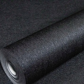 Gyönyörű Fekete Exkluzív Karl Lagerfeld Tapéta Szatén Fényes