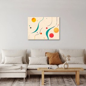 Kép - Minimalista színes illusztráció (70x50 cm)