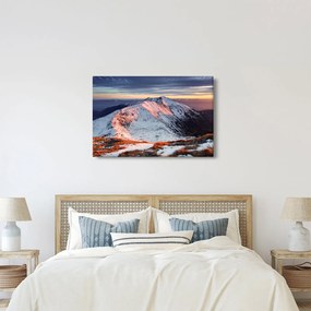 Kép - Téli hegyi panoráma II. (90x60 cm)