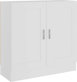 vidaXL fehér szerelt fa könyvszekrény 82,5 x 30,5 x 80 cm