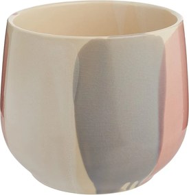 SINTRA kaspó Ø20 cm, rózsaszín-szürke