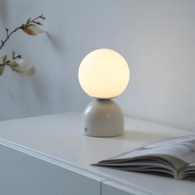Schöner Wohnen 19218-39 - LED fényerőszabályzós asztali lámpa RUDI LED/1,2W/5V szürke