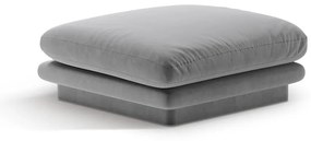 Világosszürke bársony lábtartó Torino – Micadoni