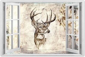 Poszter 60x40 Szarvas agancsok