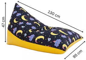 LTB Relax babzsák fotel Hold Mintás N