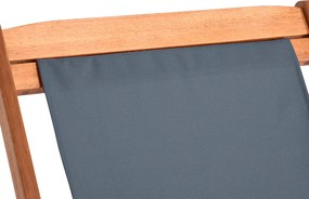 Napágy, antracit akácfa, kültéri teraszra