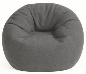 XL beltéri babzsákfotel – sötétszürke