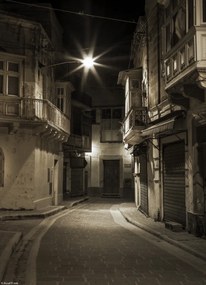 Poszter 20,5x28,4cm Victoria szűk utcái, Assaf Frank