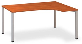 ProOffice B ergonomikus asztal 180 x 120 cm, jobb, cseresznye