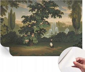 Mosható öntapadós fotótapéta Étkezőbe Természetes kert 152x104 cm