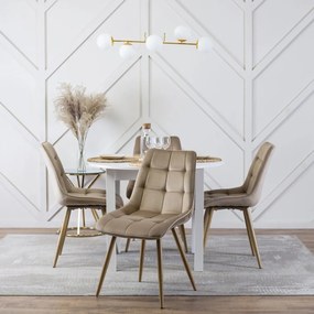 Bézs Bársony Étkezőszék RODRI