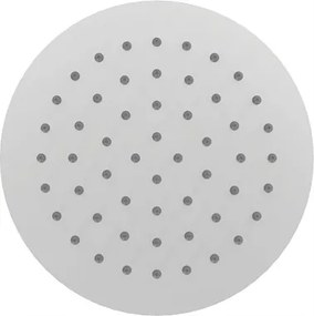 Zuhanyfej Kerek 25 cm Slim Matt Fehér Modern Design