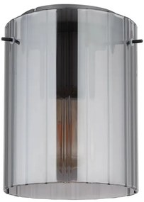 Globo 15904DS - Mennyezeti lámpa TULIVAR 1xE27/40W/230V átm. 18 cm szürke