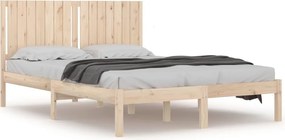 vidaXL tömör fenyőfa ágy matrac nélkül 160 x 200 cm