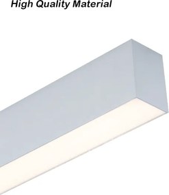 Brilagi - LED fürdőszobai mennyezeti lámpa SLEEKLINE LED/40W/230V ezüstszínű IP44