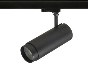 RENDL FOCUS 30 DIMM háromáramkörös sínre fekete 230V LED 30W 10 60° 3000K 4000K 5000K