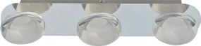 Italux STEVEN ZWB-0001-03 CH Süllyesztett mennyezeti lámpa 3x5W/LED