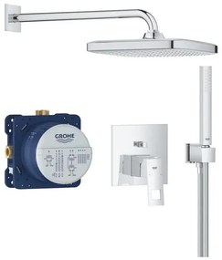 Grohe Eurocube zuhanyrendszer vakolat alatti résszel együtt króm 25289000 G25289000