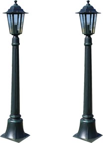 vidaXL 2 db Preston kerti lámpa 105 cm