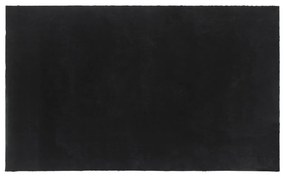 ajtószőnyeg Fekete 90x150 cm Tuftolt kókuszrostos szőnyeg
