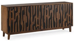 Barna mangófa komód 190x80x40 cm Kantu – MOME