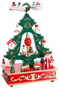 Fa zenélő figura (magasság 24 cm) Christmas Tree – Casa Selección