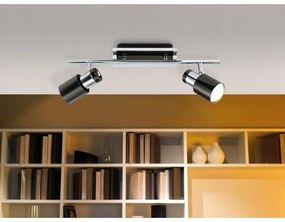 Eglo 30833 - LED Spotlámpa DAVIDA 1 2xGU10/5W/230V